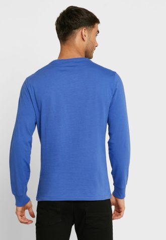 Mavi Erkek Ralph Lauren Grafik Yuvarlak Yaka Tişörtler