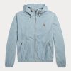 Mavi Erkek Ralph Lauren Indigo Chambray Kapüşonlu Ceketler Mavi Erkek Ralph Lauren Indigo Chambray Kapüşonlu Ceketler