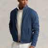Mavi Erkek Ralph Lauren Keten Karışımlı Balıksırtı Desenli Twill Ceketler Mavi Erkek Ralph Lauren Keten Karışımlı Balıksırtı Desenli Twill Ceketler