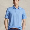Mavi Erkek Ralph Lauren Klasik Kesim Performans Polo Tişörtleri Mavi Erkek Ralph Lauren Klasik Kesim Performans Polo Tişörtleri