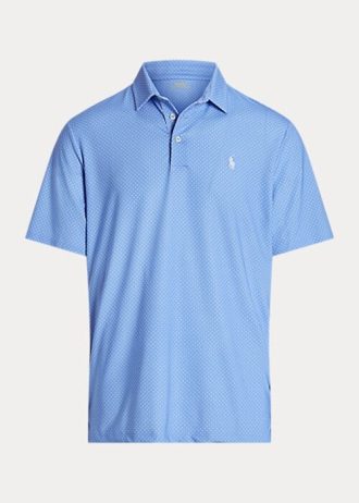 Mavi Erkek Ralph Lauren Klasik Kesim Performans Polo Tişörtleri