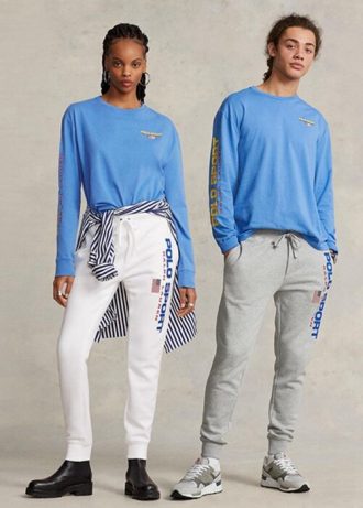 Mavi Erkek Ralph Lauren Klasik Kesim Polo Spor Forma Tişörtleri