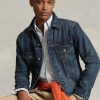Mavi Erkek Ralph Lauren Kot Kamyoncu Ceketleri Mavi Erkek Ralph Lauren Kot Kamyoncu Ceketleri