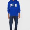 Mavi Erkek Ralph Lauren Logolu Kapüşonlu Üst Mavi Erkek Ralph Lauren Logolu Kapüşonlu Üst