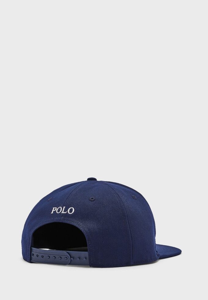 Mavi Erkek Ralph Lauren Logolu Kavisli Tepe Şapkaları Mavi Erkek Ralph Lauren Logolu Kavisli Tepe Şapkaları