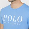 Mavi Erkek Ralph Lauren Logolu Yuvarlak Yaka Tişörtler Mavi Erkek Ralph Lauren Logolu Yuvarlak Yaka Tişörtler