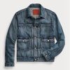 Mavi Erkek Ralph Lauren Overdale İndigo Denim Trucker Ceket Mavi Erkek Ralph Lauren Overdale İndigo Denim Trucker Ceket