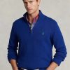 Mavi Erkek Ralph Lauren Pamuklu Çeyrek Fermuarlı Kazak Mavi Erkek Ralph Lauren Pamuklu Çeyrek Fermuarlı Kazak