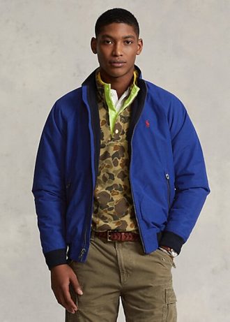 Mavi Erkek Ralph Lauren Raglan Kollu Ceketler