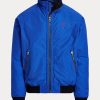 Mavi Erkek Ralph Lauren Raglan Kollu Ceketler Mavi Erkek Ralph Lauren Raglan Kollu Ceketler