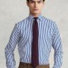 Mavi Erkek Ralph Lauren Regent Özel Kesim Çizgili Poplin Resmi Gömlekler Mavi Erkek Ralph Lauren Regent Özel Kesim Çizgili Poplin Resmi Gömlekler