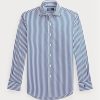 Mavi Erkek Ralph Lauren Regent Özel Kesim Çizgili Poplin Resmi Gömlekler Mavi Erkek Ralph Lauren Regent Özel Kesim Çizgili Poplin Resmi Gömlekler