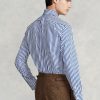 Mavi Erkek Ralph Lauren Regent Özel Kesim Çizgili Poplin Resmi Gömlekler Mavi Erkek Ralph Lauren Regent Özel Kesim Çizgili Poplin Resmi Gömlekler
