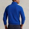 Mavi Erkek Ralph Lauren Örgülü Pamuklu Çeyrek Fermuarlı Kazak Mavi Erkek Ralph Lauren Örgülü Pamuklu Çeyrek Fermuarlı Kazak