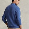 Mavi Erkek Ralph Lauren Örgülü Pamuklu Çeyrek Fermuarlı Kazak Mavi Erkek Ralph Lauren Örgülü Pamuklu Çeyrek Fermuarlı Kazak