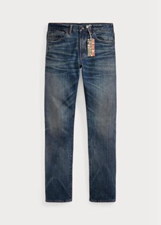 Mavi Erkek Ralph Lauren Slim Fit Belgrade Kot Pantolon