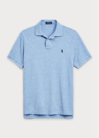 Mavi Erkek Ralph Lauren Slim Fit File Polo Tişörtler