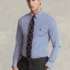 Mavi Erkek Ralph Lauren Slim Fit Çizgili Streç Poplin Resmi Gömlekler Mavi Erkek Ralph Lauren Slim Fit Çizgili Streç Poplin Resmi Gömlekler