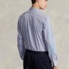 Mavi Erkek Ralph Lauren Slim Fit Çizgili Streç Poplin Resmi Gömlekler Mavi Erkek Ralph Lauren Slim Fit Çizgili Streç Poplin Resmi Gömlekler