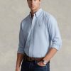 Mavi Erkek Ralph Lauren Slim Fit Oxford Gömlekler Mavi Erkek Ralph Lauren Slim Fit Oxford Gömlekler
