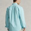 Mavi Erkek Ralph Lauren Slim Fit Oxford Gömlekler Mavi Erkek Ralph Lauren Slim Fit Oxford Gömlekler
