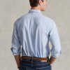 Mavi Erkek Ralph Lauren Slim Fit Oxford Gömlekler Mavi Erkek Ralph Lauren Slim Fit Oxford Gömlekler