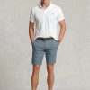 Mavi Erkek Ralph Lauren Streç Slim Fit Chino Şort Mavi Erkek Ralph Lauren Streç Slim Fit Chino Şort