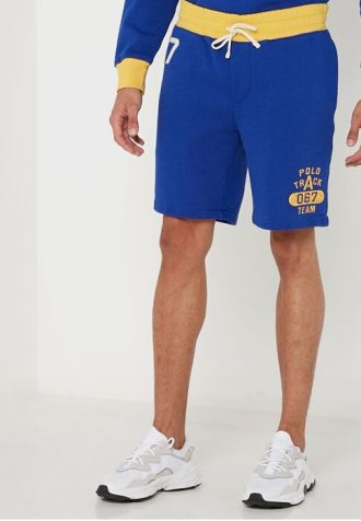 Mavi Erkek Ralph Lauren Temel Şort