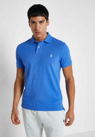 Mavi Erkek Ralph Lauren Temel Polo Tişörtleri