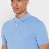Mavi Erkek Ralph Lauren Temel Polo Tişörtleri Mavi Erkek Ralph Lauren Temel Polo Tişörtleri