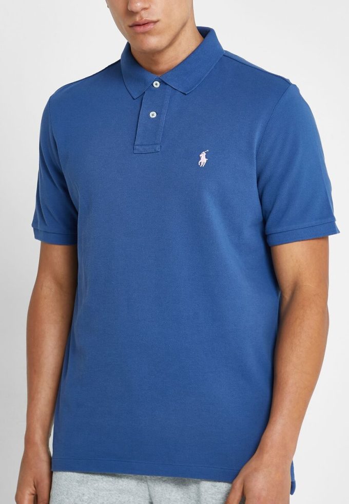 Mavi Erkek Ralph Lauren Temel Polo Tişörtleri Mavi Erkek Ralph Lauren Temel Polo Tişörtleri