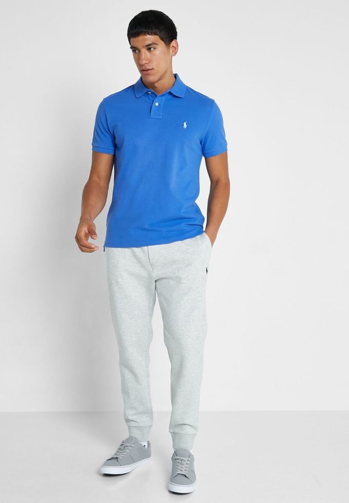 Mavi Erkek Ralph Lauren Temel Polo Tişörtleri Mavi Erkek Ralph Lauren Temel Polo Tişörtleri