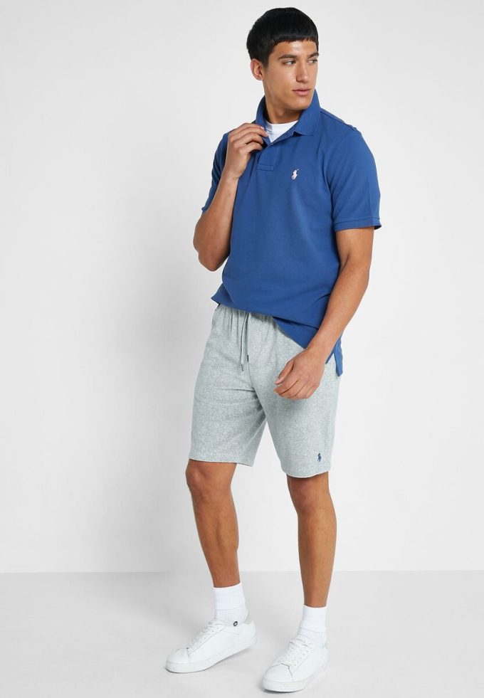 Mavi Erkek Ralph Lauren Temel Polo Tişörtleri Mavi Erkek Ralph Lauren Temel Polo Tişörtleri
