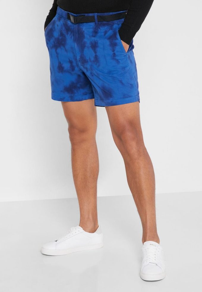 Mavi Erkek Ralph Lauren Tie Dye Kargo Şortu Mavi Erkek Ralph Lauren Tie Dye Kargo Şortu