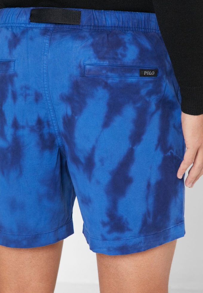 Mavi Erkek Ralph Lauren Tie Dye Kargo Şortu Mavi Erkek Ralph Lauren Tie Dye Kargo Şortu