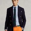 Mavi Erkek Ralph Lauren Özel Kesim Çizgili Performans Resmi Gömlekleri Mavi Erkek Ralph Lauren Özel Kesim Çizgili Performans Resmi Gömlekleri