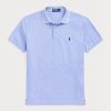 Mavi Erkek Ralph Lauren Özel Slim Fit Birdseye Polo Tişörtleri Mavi Erkek Ralph Lauren Özel Slim Fit Birdseye Polo Tişörtleri