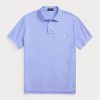 Mavi Erkek Ralph Lauren Özel Slim Fit File Polo Tişörtler Mavi Erkek Ralph Lauren Özel Slim Fit File Polo Tişörtler
