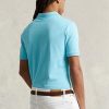 Mavi Erkek Ralph Lauren Özel Slim Fit File Polo Tişörtler Mavi Erkek Ralph Lauren Özel Slim Fit File Polo Tişörtler