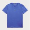 Mavi Erkek Ralph Lauren Özel Slim Fit Yuvarlak Yaka Tişörtler Mavi Erkek Ralph Lauren Özel Slim Fit Yuvarlak Yaka Tişörtler