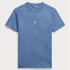 Mavi Erkek Ralph Lauren Özel Slim Fit Yuvarlak Yaka Tişörtler Mavi Erkek Ralph Lauren Özel Slim Fit Yuvarlak Yaka Tişörtler