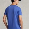 Mavi Erkek Ralph Lauren Özel Slim Fit Yuvarlak Yaka Tişörtler Mavi Erkek Ralph Lauren Özel Slim Fit Yuvarlak Yaka Tişörtler