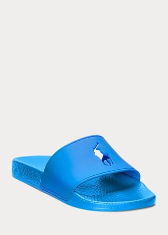 Mavi Kadın Ralph Lauren Büyük Pony Terlik