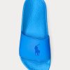 Mavi Kadın Ralph Lauren Büyük Pony Terlik Mavi Kadın Ralph Lauren Büyük Pony Terlik