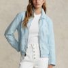 Mavi Kadın Ralph Lauren Keten Rüzgarlık Mavi Kadın Ralph Lauren Keten Rüzgarlık