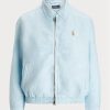 Mavi Kadın Ralph Lauren Keten Rüzgarlık Mavi Kadın Ralph Lauren Keten Rüzgarlık