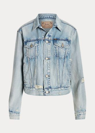 Mavi Kadın Ralph Lauren Kot Kamyoncu Ceketleri