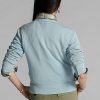 Mavi Kadın Ralph Lauren Logolu Fransız Havlu Yuvarlak Yaka Sweatshirt Mavi Kadın Ralph Lauren Logolu Fransız Havlu Yuvarlak Yaka Sweatshirt