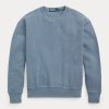 Mavi Kadın Ralph Lauren Organik Pamuklu Yuvarlak Yaka Sweatshirt Mavi Kadın Ralph Lauren Organik Pamuklu Yuvarlak Yaka Sweatshirt