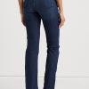 Mavi Kadın Ralph Lauren Orta Bel Düz Kot Pantolon Mavi Kadın Ralph Lauren Orta Bel Düz Kot Pantolon